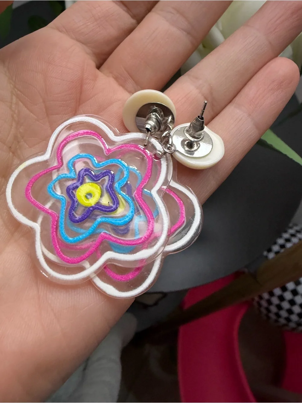 N/A colorful flower